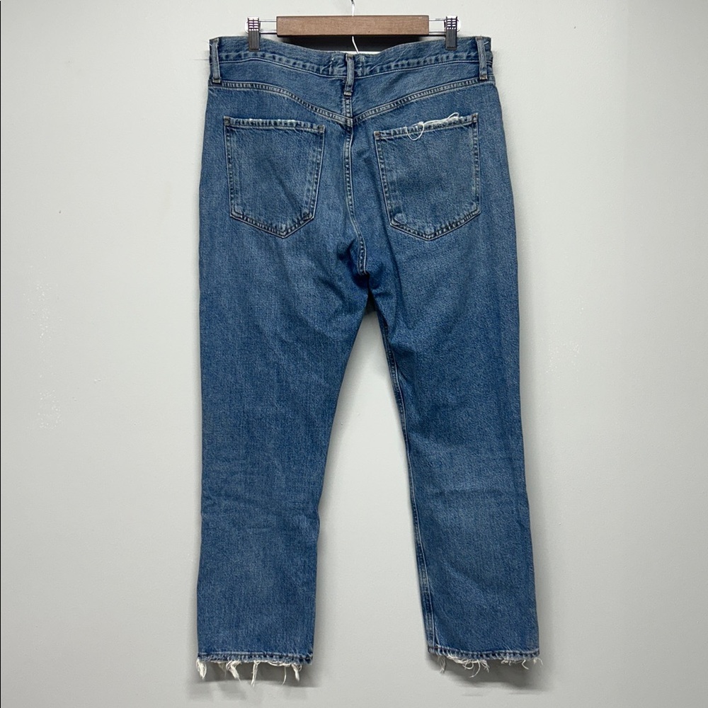 AGOLDE RILEY HIGH RISE STRAIGHT CROP
IN FREQUENCY SIZE 31‎ - Picture 3 of 6